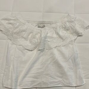 Abercrombie & Fitch | Large off shoulder 100% Cotton top
